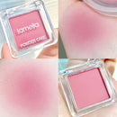 Rosto blush fosco natural bochecha matiz iluminar rosto à prova dwaterproof água contorno cosméticos blush em pó macio maquiagem feminina 1 pçs