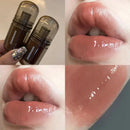 HERORANGEHR564-Enveloping Ice Night Mirror Lip Glaze, Hidratante, Film Forming, Rapidamente