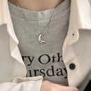 Colar gargantilha estrela oca simples para homens e mulheres, acessórios para jóias para pescoço, corrente para festas na moda