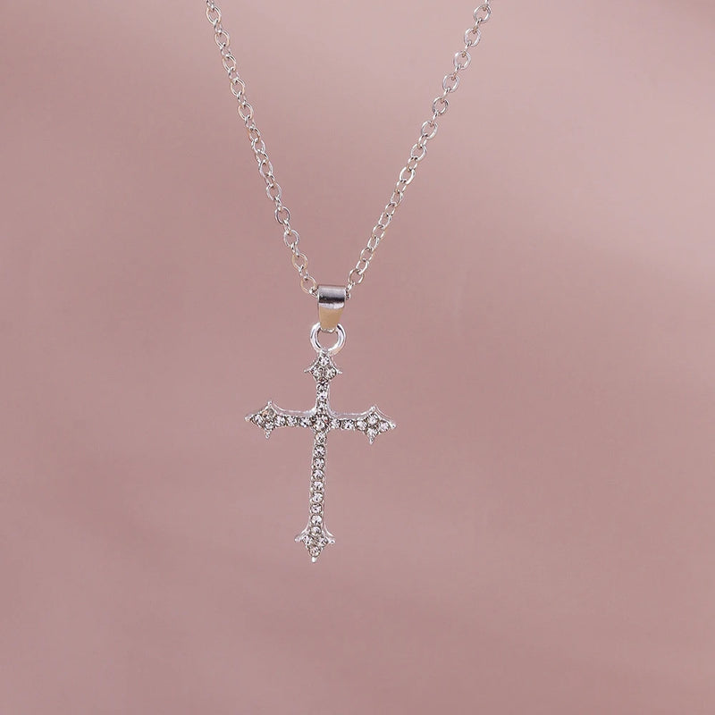 Y2k cristal borboleta coração colar moda kpop brilhante clavícula corrente colares para mulheres meninas nova tendência presentes de festa jóias