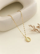 Moda europeia e americana e linda feminina All Sky Star micro incrustado colorido zircão virgem maria colar oco