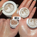 Shimmer glitter purê de batata iluminador brilho iluminador maquiagem gel rosto e corpo iluminar glitter contorno natural maquiagem