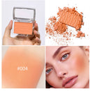 Blush fosco natural bochecha matiz iluminar rosto à prova dwaterproof água contorno cosméticos blush em pó macio maquiagem feminina para bochechas