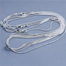 1 peça 925 prata esterlina 16-30 polegadas rolo grânulo figaro corrente colar para homens mulheres 9 designs joias da moda