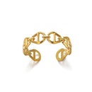 Anéis de aço inoxidável 316L para mulheres cor dourada nunca desbota anéis clássicos de luxo anéis de casal de casamento joias frete grátis