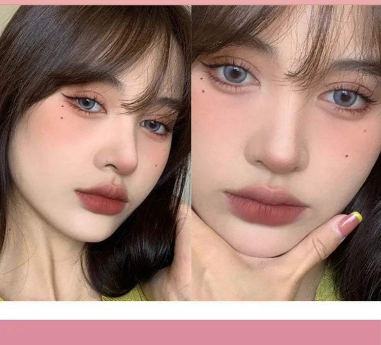 Rosto blush fosco natural bochecha matiz iluminar rosto à prova dwaterproof água contorno cosméticos blush em pó macio maquiagem feminina 1 pçs