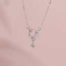 Y2k cristal borboleta coração colar moda kpop brilhante clavícula corrente colares para mulheres meninas nova tendência presentes de festa jóias