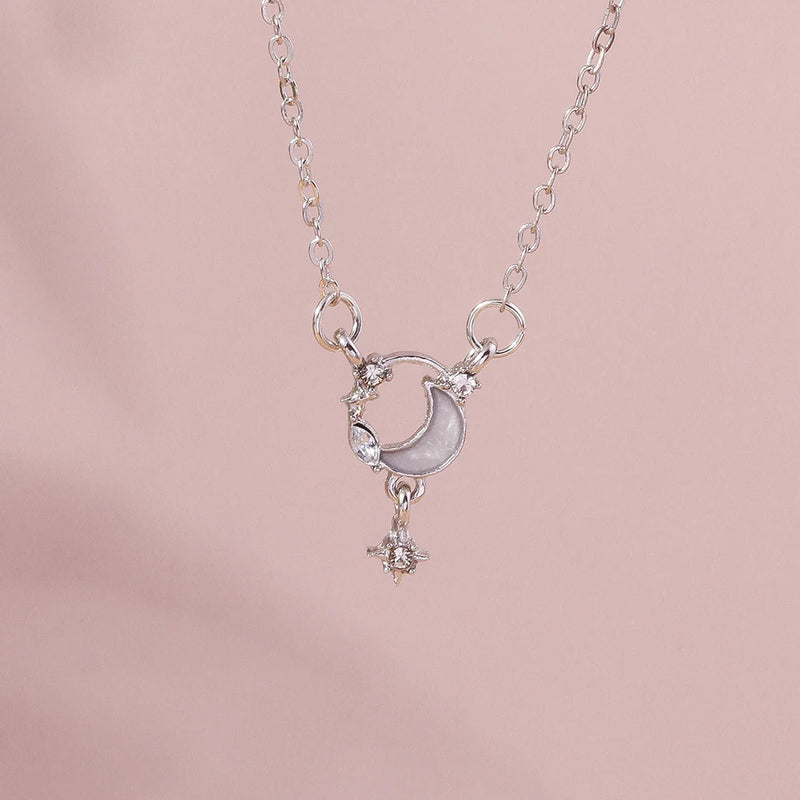 Y2k cristal borboleta coração colar moda kpop brilhante clavícula corrente colares para mulheres meninas nova tendência presentes de festa jóias