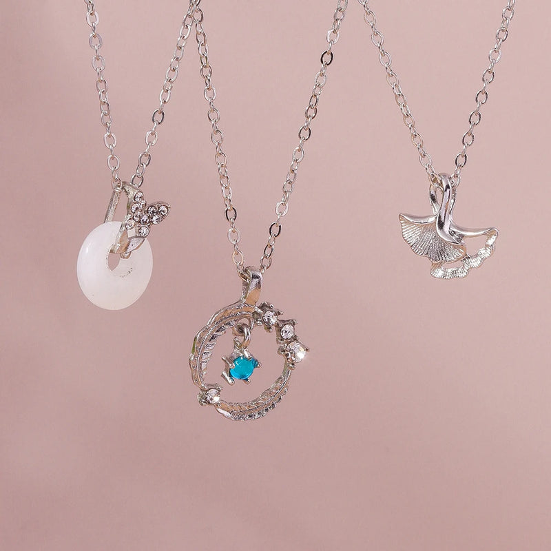 Y2k cristal borboleta coração colar moda kpop brilhante clavícula corrente colares para mulheres meninas nova tendência presentes de festa jóias