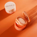 3 em 1 fosco iluminador blush paleta perolado blush brilhante sombra multifuncional rosto maquiagem paleta cosméticos femininos quente