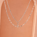 Y2k cristal borboleta coração colar moda kpop brilhante clavícula corrente colares para mulheres meninas nova tendência presentes de festa jóias