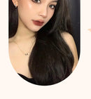 HERORANGEHR564-Enveloping Ice Night Mirror Lip Glaze, Hidratante, Film Forming, Rapidamente