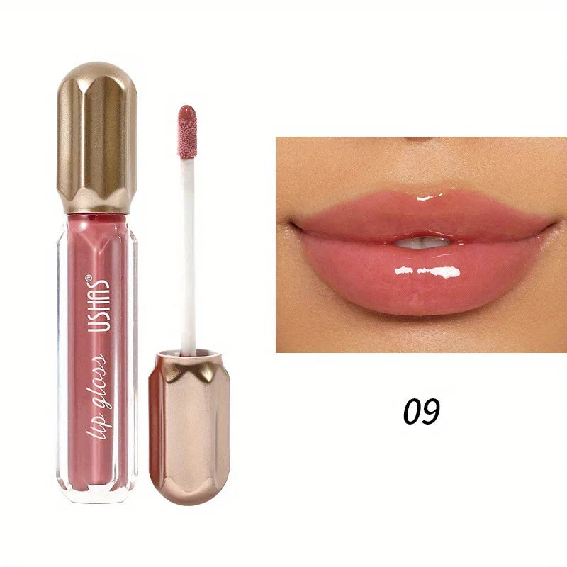 6 cores espelho pérola brilho labial à prova dwaterproof água de longa duração hidratante batom brilho brilho brilho labial feminino maquiagem cosméticos