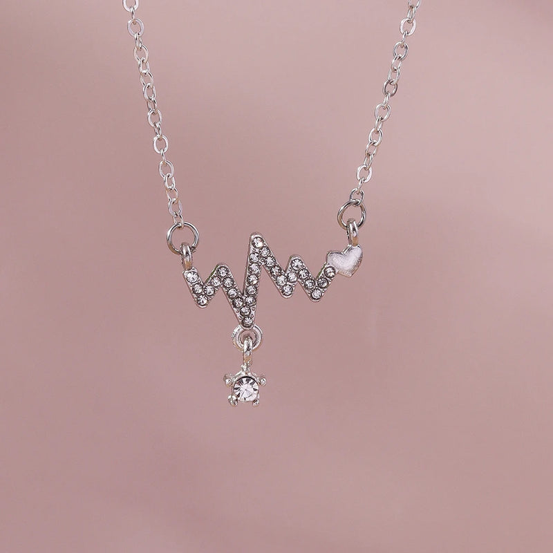 Y2k cristal borboleta coração colar moda kpop brilhante clavícula corrente colares para mulheres meninas nova tendência presentes de festa jóias